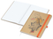 Notizbuch Match-Book Naturpapier-Hardcover individuell bedruckt