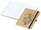 Notizbuch Match-Book Naturpapier-Hardcover individuell bedruckt