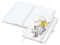 Notizbuch Match-Book Naturpapier-Hardcover individuell bedruckt