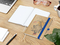 Notizbuch Match-Book Naturpapier-Hardcover individuell bedruckt