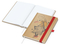 Notizbuch Match-Book Naturpapier-Hardcover individuell bedruckt
