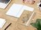 Notizbuch Match-Book Naturpapier-Hardcover individuell bedruckt