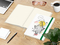Notizbuch Match-Book Naturpapier-Hardcover individuell bedruckt