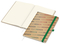 Notizbuch Match-Book Naturpapier-Hardcover individuell bedruckt