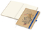 Notizbuch Match-Book Naturpapier-Hardcover individuell bedruckt