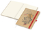 Notizbuch Match-Book Naturpapier-Hardcover individuell bedruckt