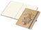 Notizbuch Match-Book Naturpapier-Hardcover individuell bedruckt
