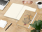 Notizbuch Match-Book Naturpapier-Hardcover individuell bedruckt