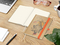 Notizbuch Match-Book Naturpapier-Hardcover individuell bedruckt
