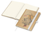 Notizbuch Match-Book Naturpapier-Hardcover individuell bedruckt