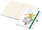 Notizbuch Match-Book Naturpapier-Hardcover individuell bedruckt