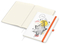 Notizbuch Match-Book Naturpapier-Hardcover individuell bedruckt