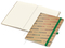 Notizbuch Match-Book Naturpapier-Hardcover individuell bedruckt