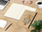 Notizbuch Match-Book Naturpapier-Hardcover individuell bedruckt