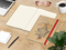 Notizbuch Match-Book Naturpapier-Hardcover individuell bedruckt
