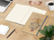 Notizbuch Match-Book Naturpapier-Hardcover individuell bedruckt