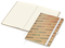 Notizbuch Match-Book Naturpapier-Hardcover individuell bedruckt