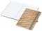 Notizbuch Match-Book Naturpapier-Hardcover individuell bedruckt