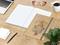 Notizbuch Match-Book Naturpapier-Hardcover individuell bedruckt