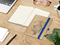 Notizbuch Match-Book Naturpapier-Hardcover individuell bedruckt