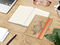 Notizbuch Match-Book Naturpapier-Hardcover individuell bedruckt