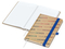 Notizbuch Match-Book Naturpapier-Hardcover individuell bedruckt