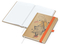 Notizbuch Match-Book Naturpapier-Hardcover individuell bedruckt