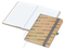 Notizbuch Match-Book Naturpapier-Hardcover individuell bedruckt