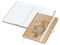 Notizbuch Match-Book Naturpapier-Hardcover individuell bedruckt
