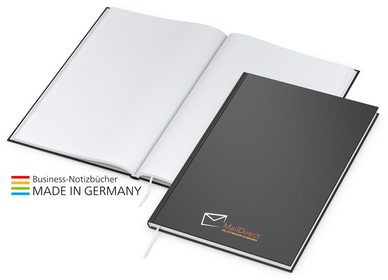Notizbuch Note-Book EXPRESS Ecken spitz Hardcover matt-farbig