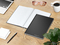 Notizbuch Note-Book EXPRESS Ecken spitz Hardcover matt-farbig