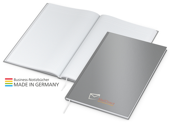 Notizbuch Note-Book EXPRESS Ecken spitz Hardcover matt-farbig