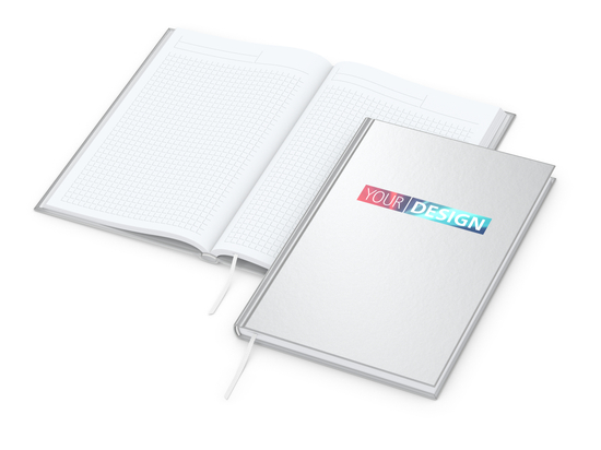 Notizbuch Note-Book EXPRESS Ecken spitz Hardcover matt-farbig