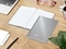Notizbuch Note-Book EXPRESS Ecken spitz Hardcover matt-farbig