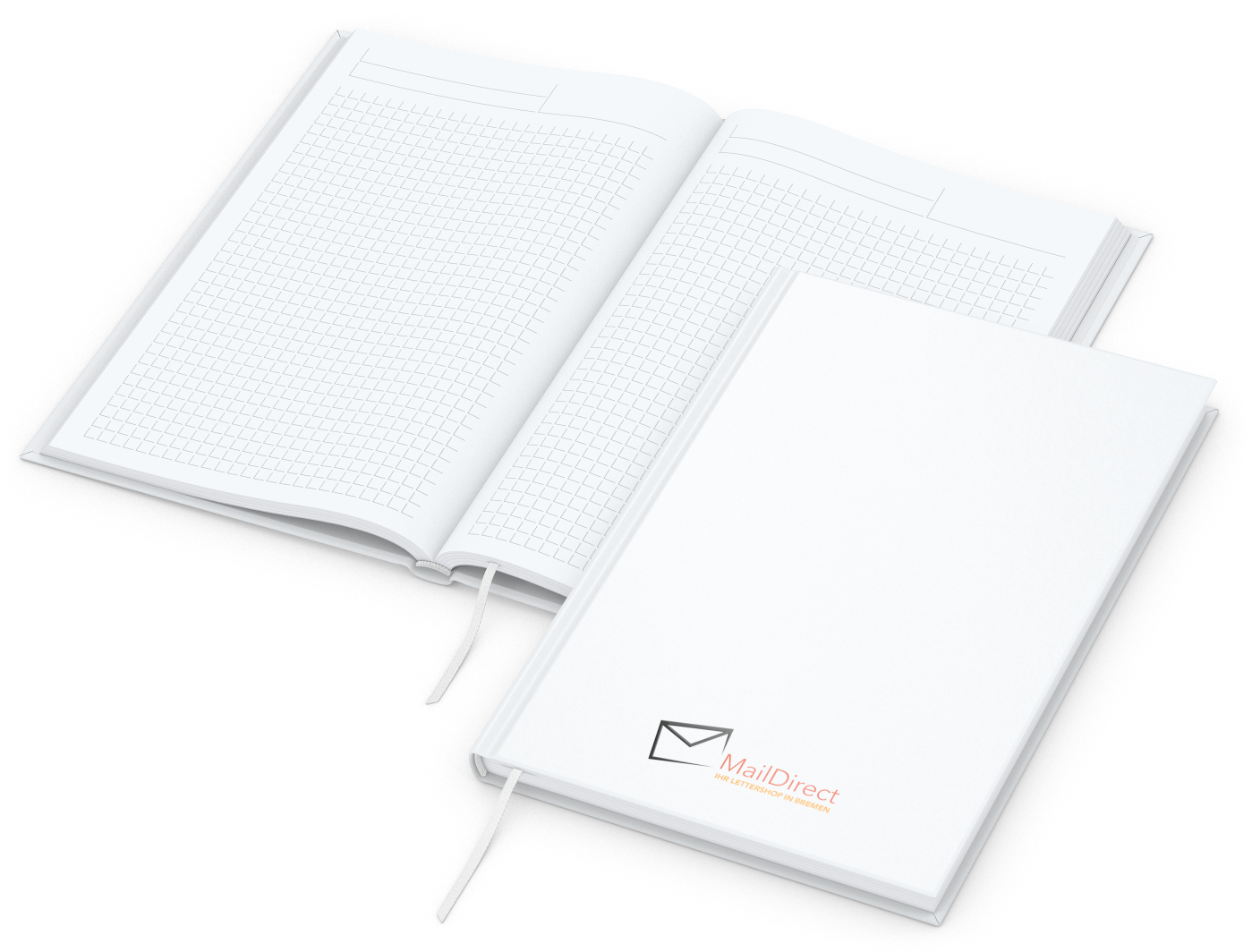 Notizbuch Note-Book EXPRESS Ecken spitz Hardcover matt-farbig