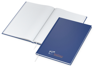 Notizbuch Note-Book EXPRESS Ecken spitz Hardcover matt-farbig, DIN A4