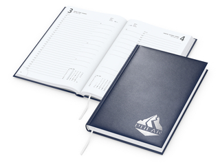 Tageskalender Advance Mo.–So. je 1 Seite Kunstleder-Hardcover