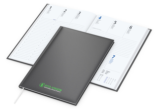 Wochenkalender Media EXPRESS 175 × 245 mm Kunstleder-Hardcover matt