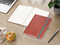 Notizbuch Organic-Book RECYCLING Apfelleder-Hardcover farbig A5