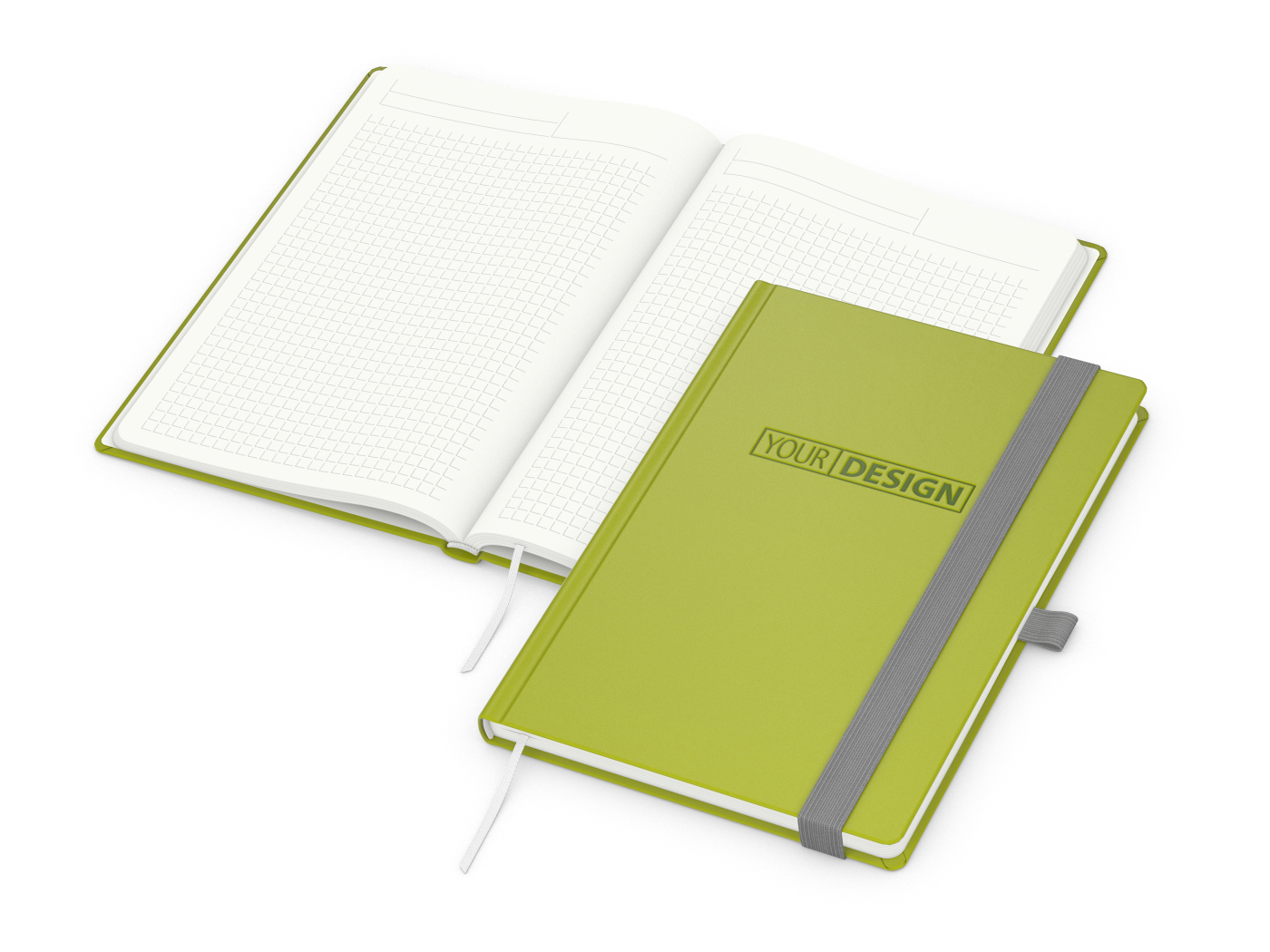 Notizbuch Organic-Book RECYCLING Apfelleder-Hardcover farbig A5