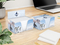 Haftnotiz-Box Pop-Up-Box Haftnotizblöcke weiß Karton-Box individuell bedruckt