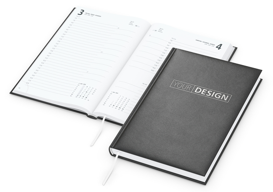 Buchkalender Advance Bestseller inkl. Prägung