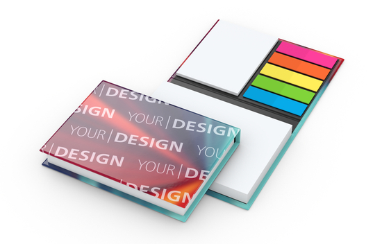 Haftnotiz-Set Wien Innenteil schwarz 100/25 Haftzettel