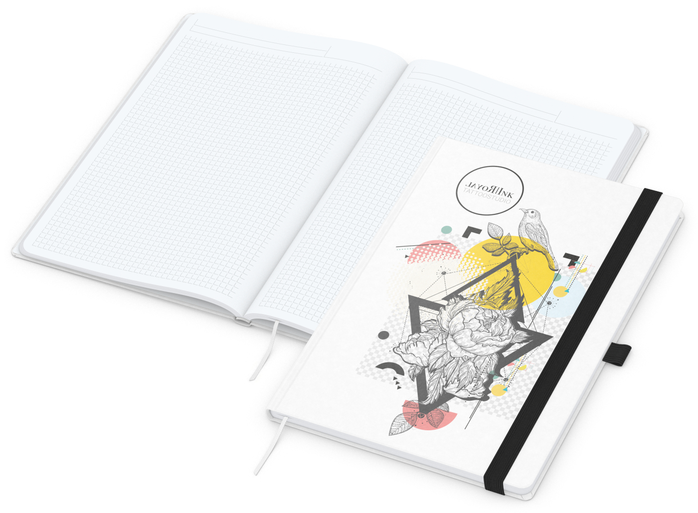 Notizbuch Match-Book White A4 Natura Bestseller