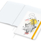 Notizbuch Match-Book White A4 Natura Bestseller