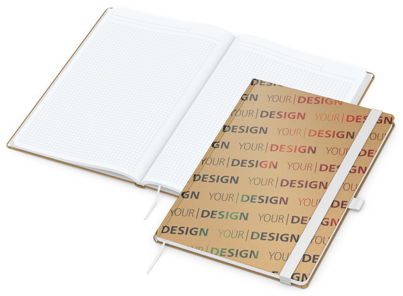 Notizbuch Match-Book White A4 Natura Bestseller