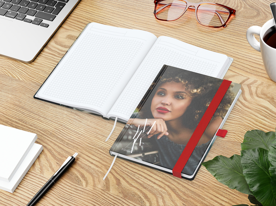 Notizbuch Match-Book White A5 Cover-Star Bestseller