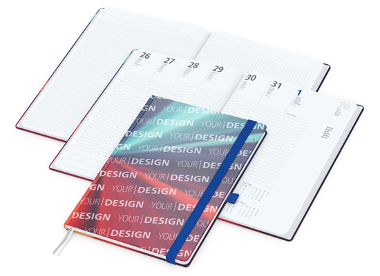 Wochenplaner Match-Hybrid White A4 Cover-Star Bestseller