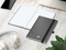Notizbuch Vision-Book Kunstleder-Hardcover matt-farbig