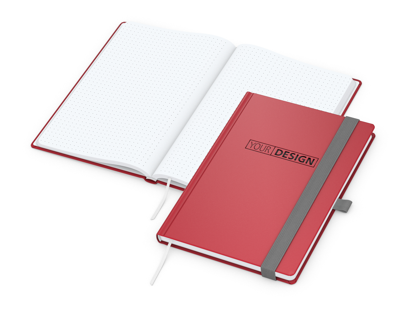 Notizbuch Vision-Book Kunstleder-Hardcover matt-farbig